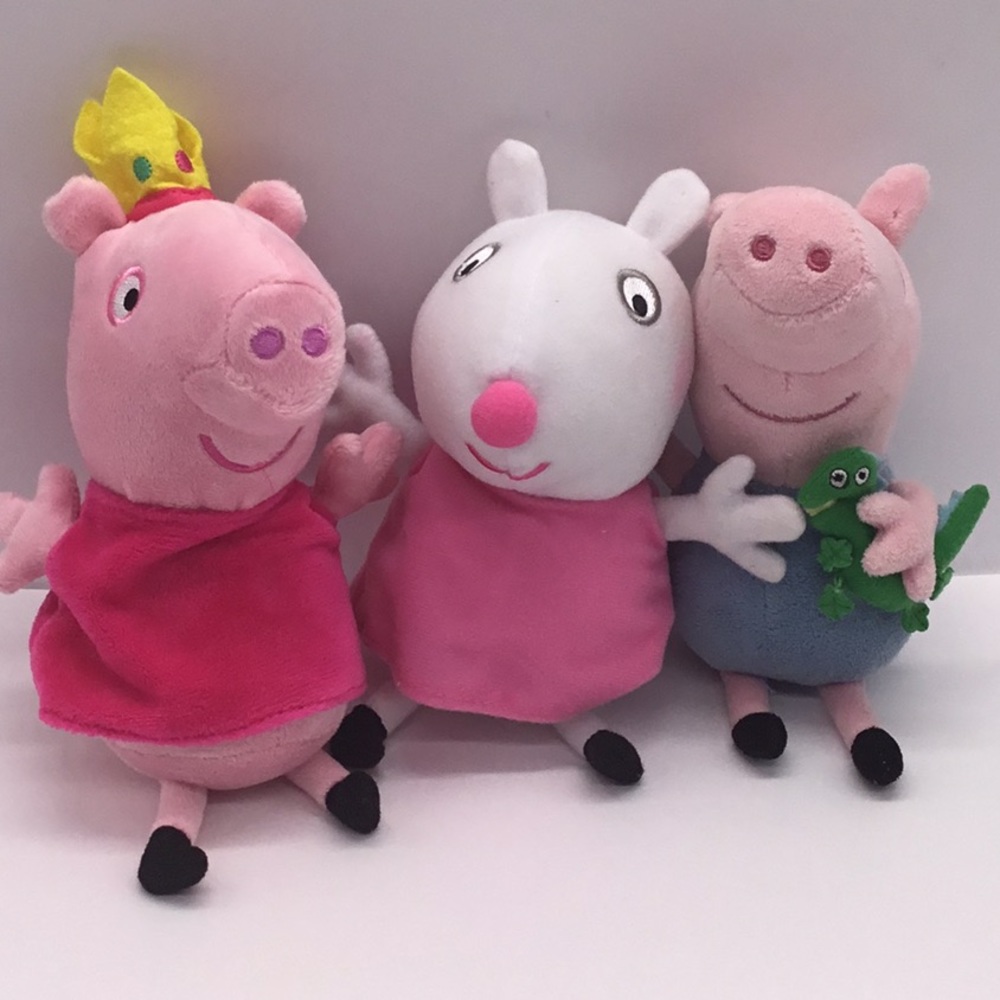 💵3/$12 FILL A BOX SALE! Peppa Pig Plush Figure Bundle
